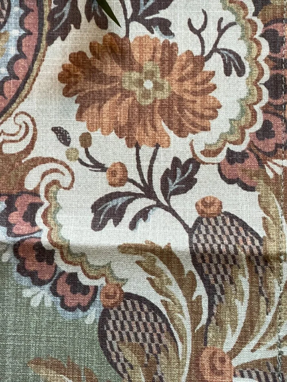 Biltmore Fall Tapestry Floral Jacquard Placemats Set of 6 NWT